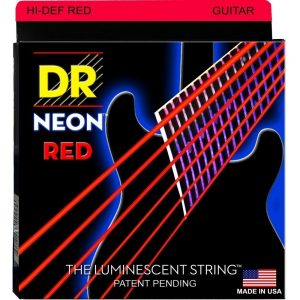 DR STRINGS NEON™ RED – GUITAR